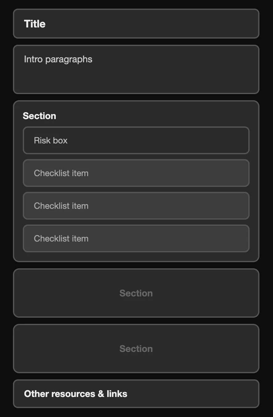 Page layout